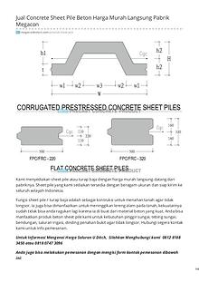 Distributor & Supplier Beton Pracetak - MegaconBeton.com