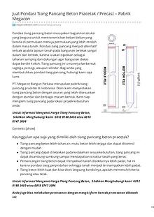 Distributor & Supplier Beton Pracetak - MegaconBeton.com