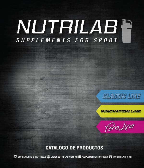 NUTRILAB CATALOGO  2019 oficial