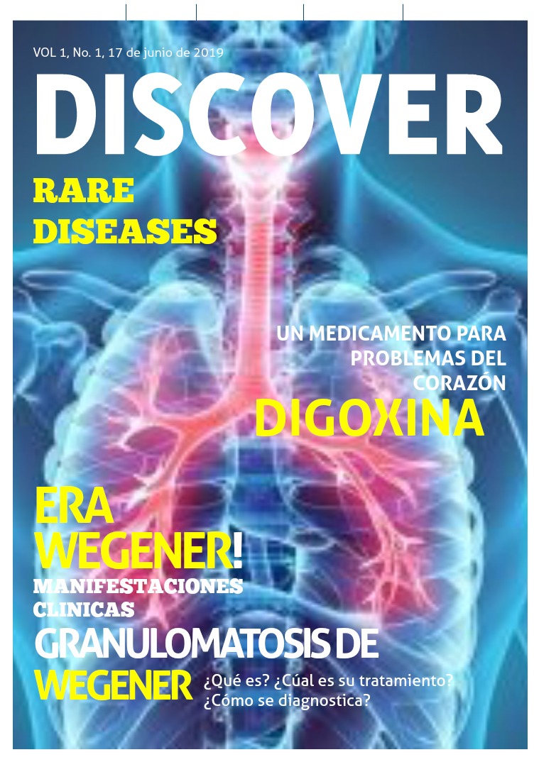 Mi primera publicacion Discover rare diaseas