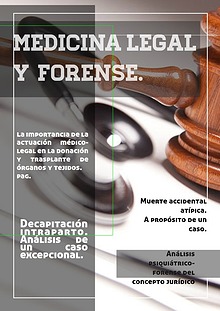 Medicina legal y forense