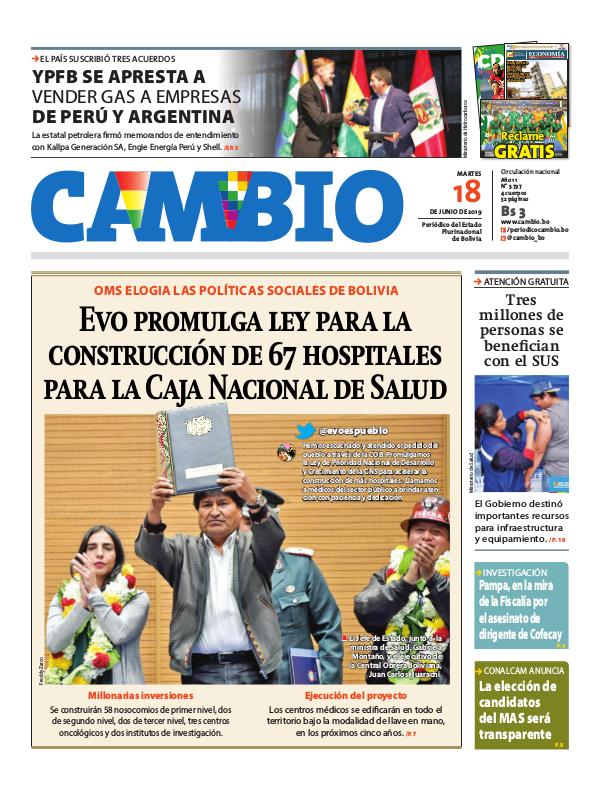 edicion cambio Edición 18-06-19