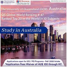 Study at The University of Queensland, Australia