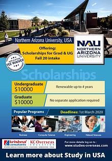 Study at Northern Arizona University, USA