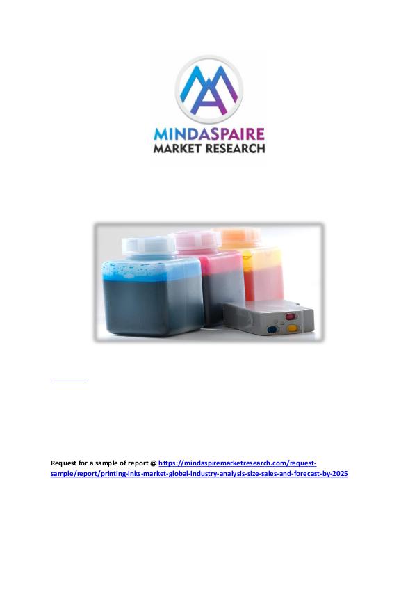 Printing Inks Market printing ink market