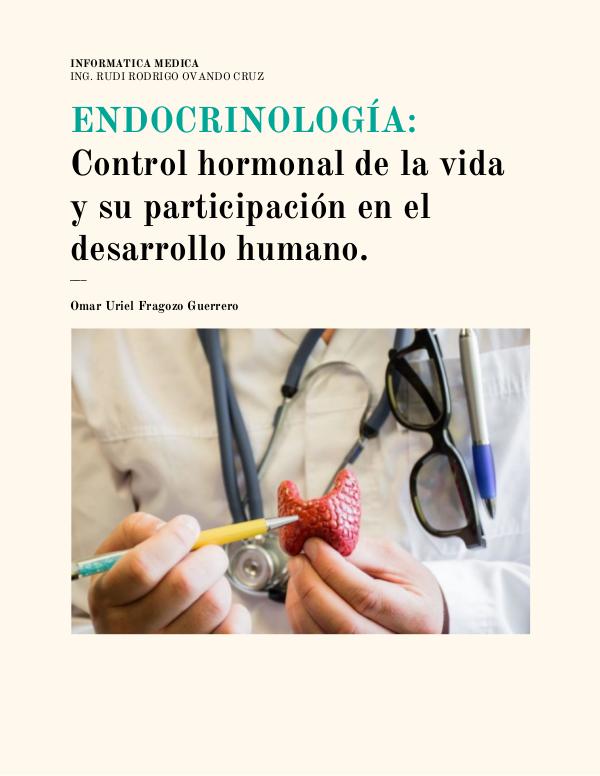 ENDOCRINOLOGÍA cuaderno artículos medicina