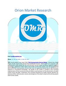 Orion Market Research Report