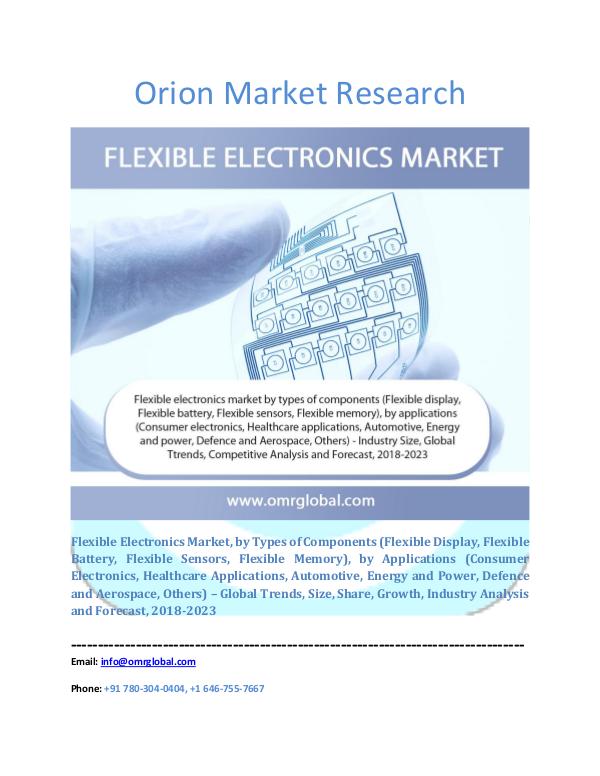 Flexible Electronics Market