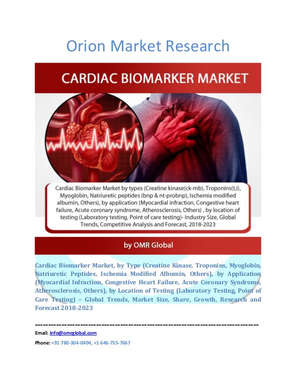 Cardiac Biomarker Market