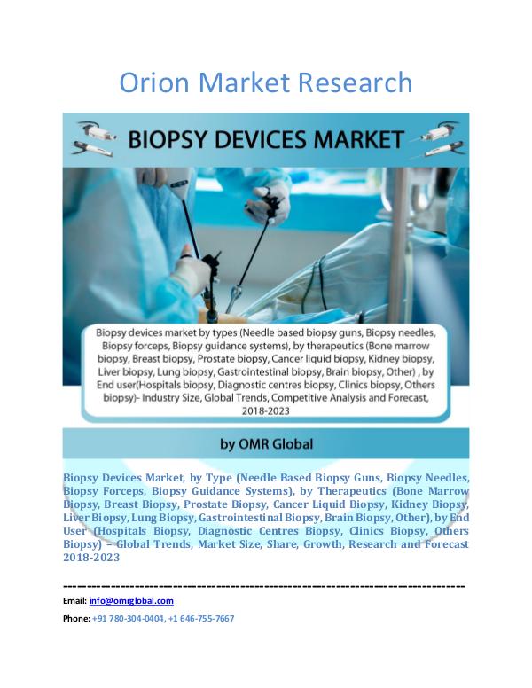 Biopsy Devices Market