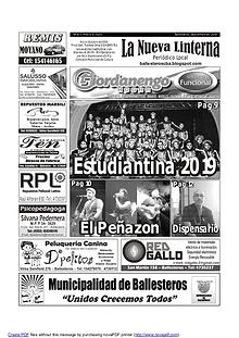 LA NUEVA LINTERNA  - EDICIÓN 163 - SEPTIEMBRE 2019