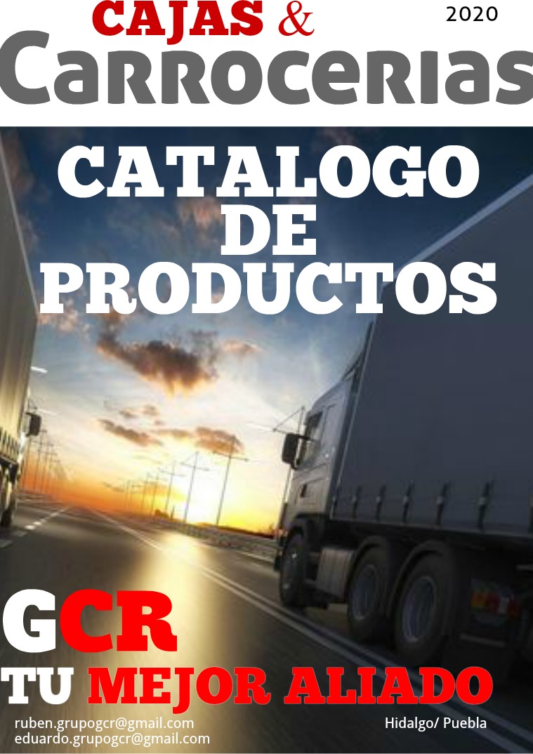 Catalogo GCR Catalogo GCR PRO