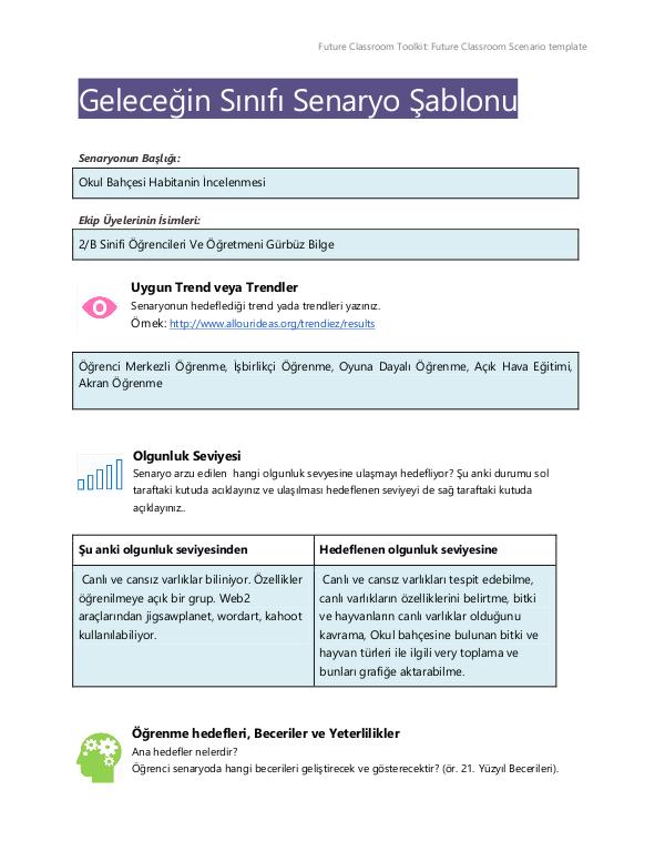 FCL Geleceğin-sınıfı-Senaryo