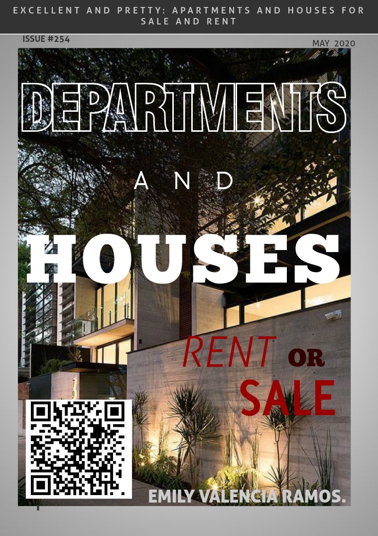 DEPARTMENTS AND HOUSES SALE AND RENT OF APARTMENTS OR HOUSES