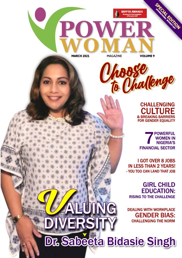 POWER WOMAN DIGITAL MAGAZINE MARCH EDITION