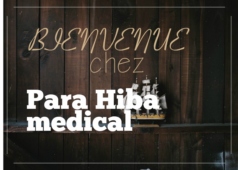 Catalogue Para hiba medical