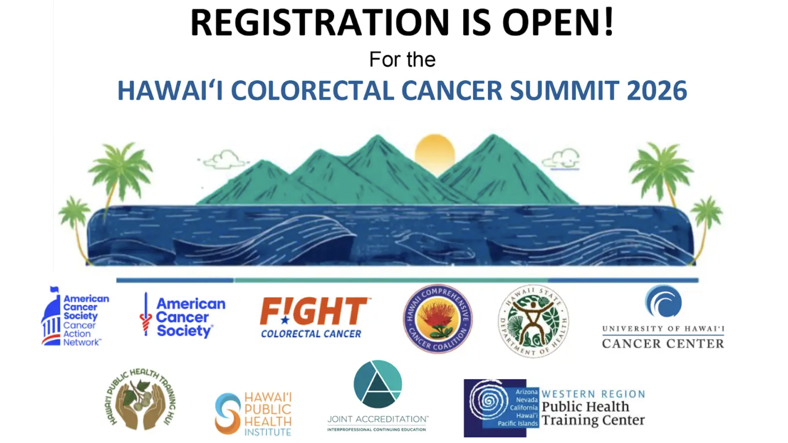 Hawaii Colorectal Cancel Sumit Banner