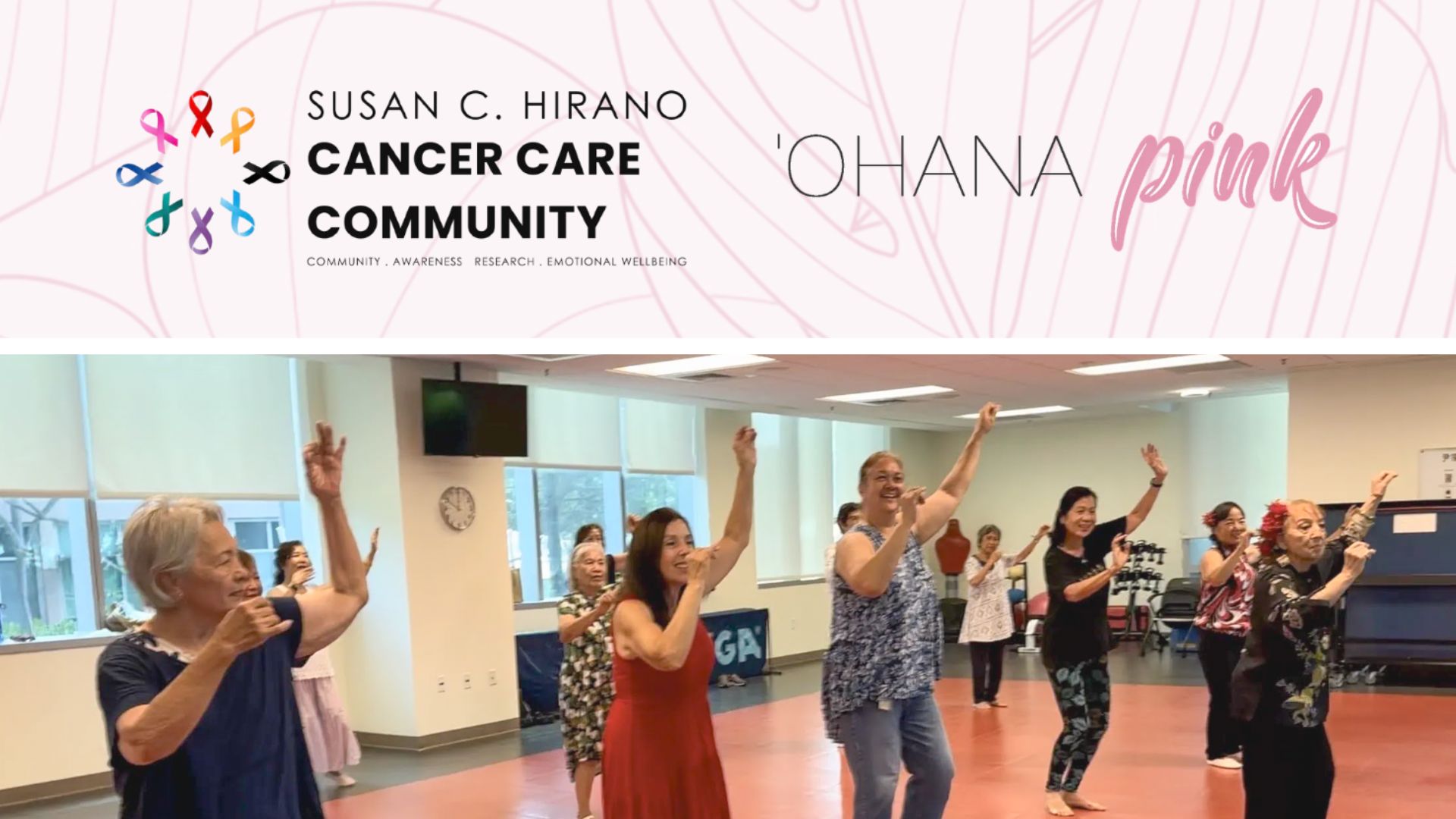 Collage Let's move! Cancer CARE Community event