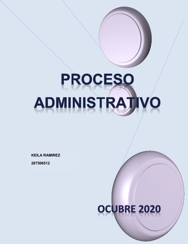 PROCESO ADMINISTRATIVO