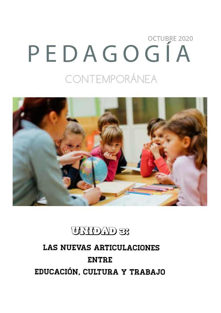 Pedagogía contemporánea