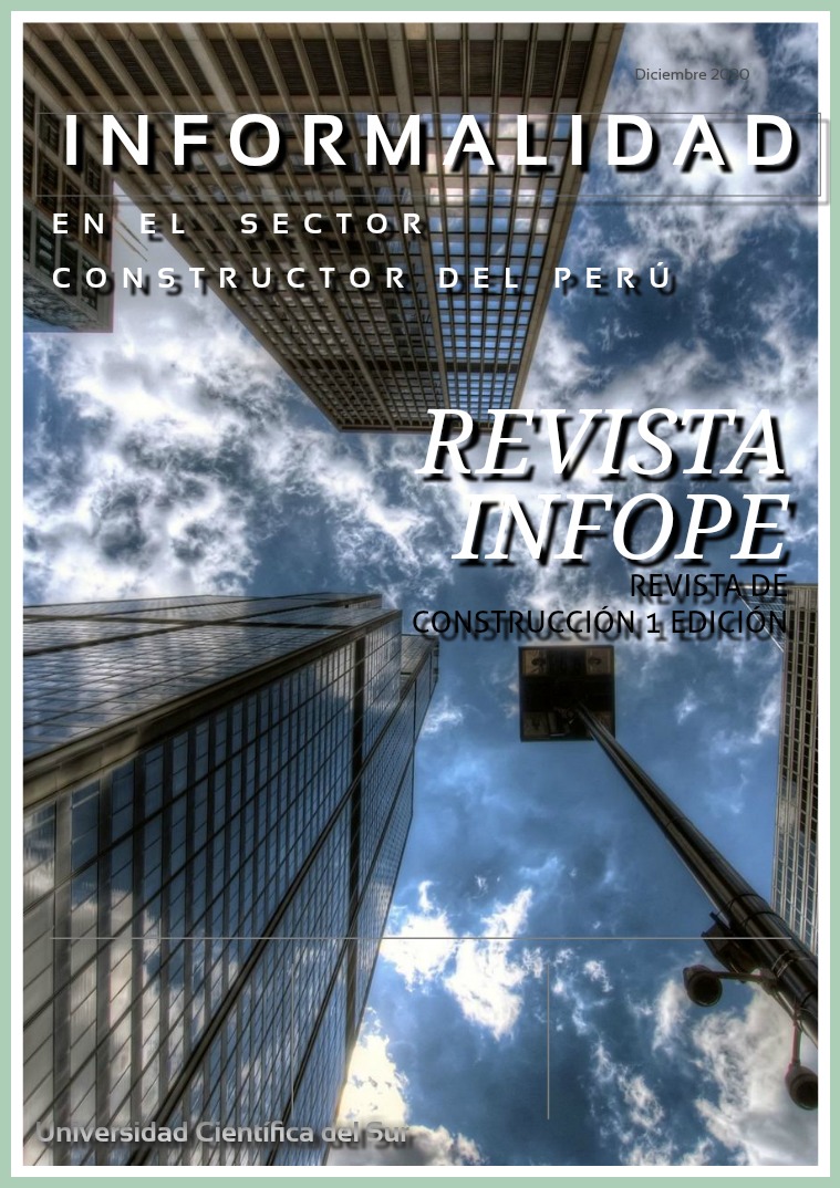 INFORMALIDAD EN LA CONSTRUCCION revista de construccion