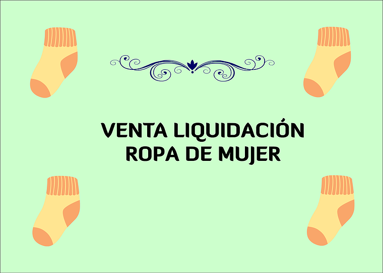 LIQUIDACION ROPA MUJER