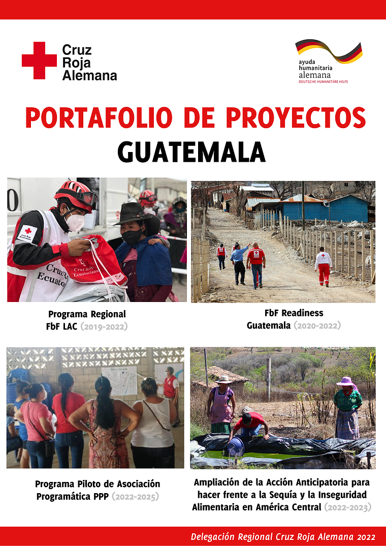 Portafolio de Proyectos Cruz Roja Alemana Vol. 2