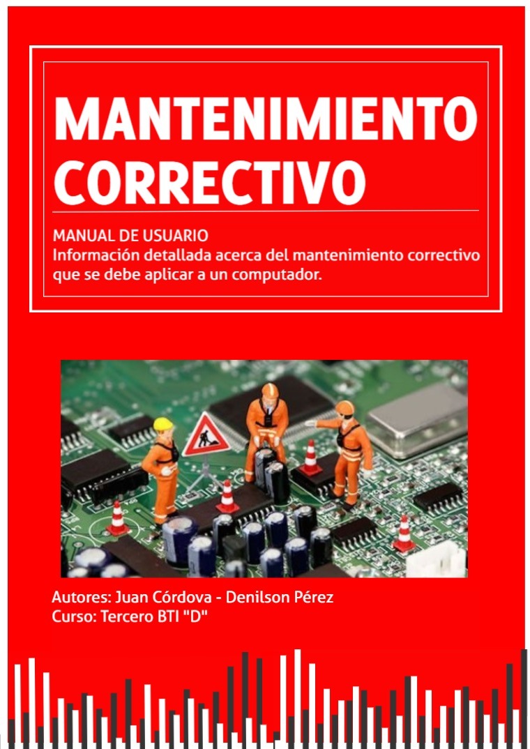 Manual sobre el mantenimiento correctivo Propia