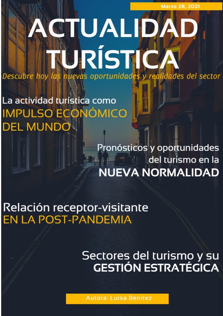 Turismo en la nueva normalidad 1era