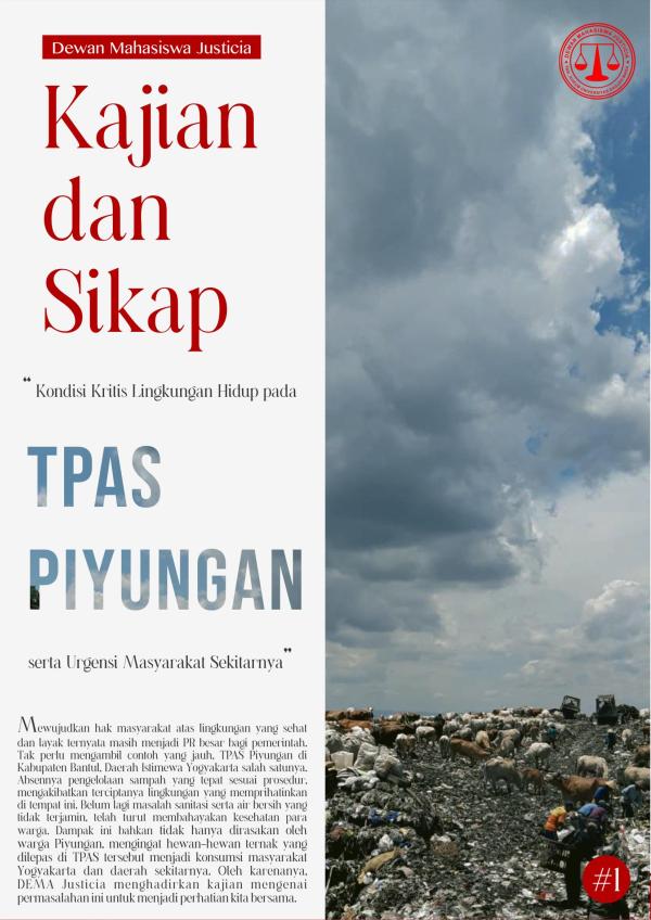 Kondisi Kritis Lingkungan Hidup pada TPAS Piyungan