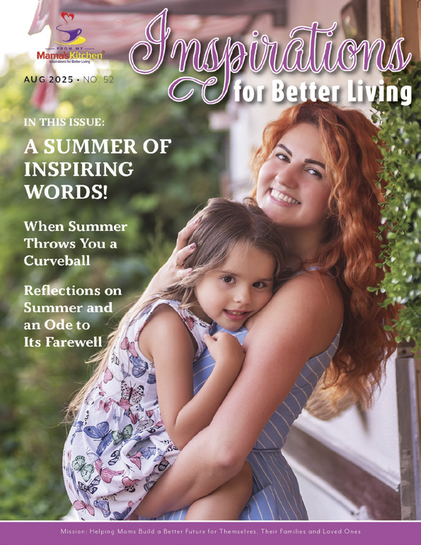 Inspirations for Better Living — cover: woman hugging child