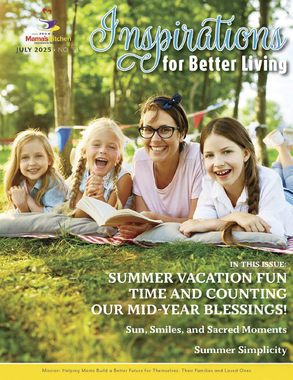 Inspirations for Better Living — cover: three children reading outdoors
