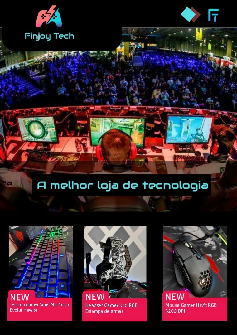 Catálogo Finjoy Tech - Linha Gamer