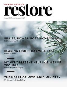 Tikkun America RESTORE Magazine