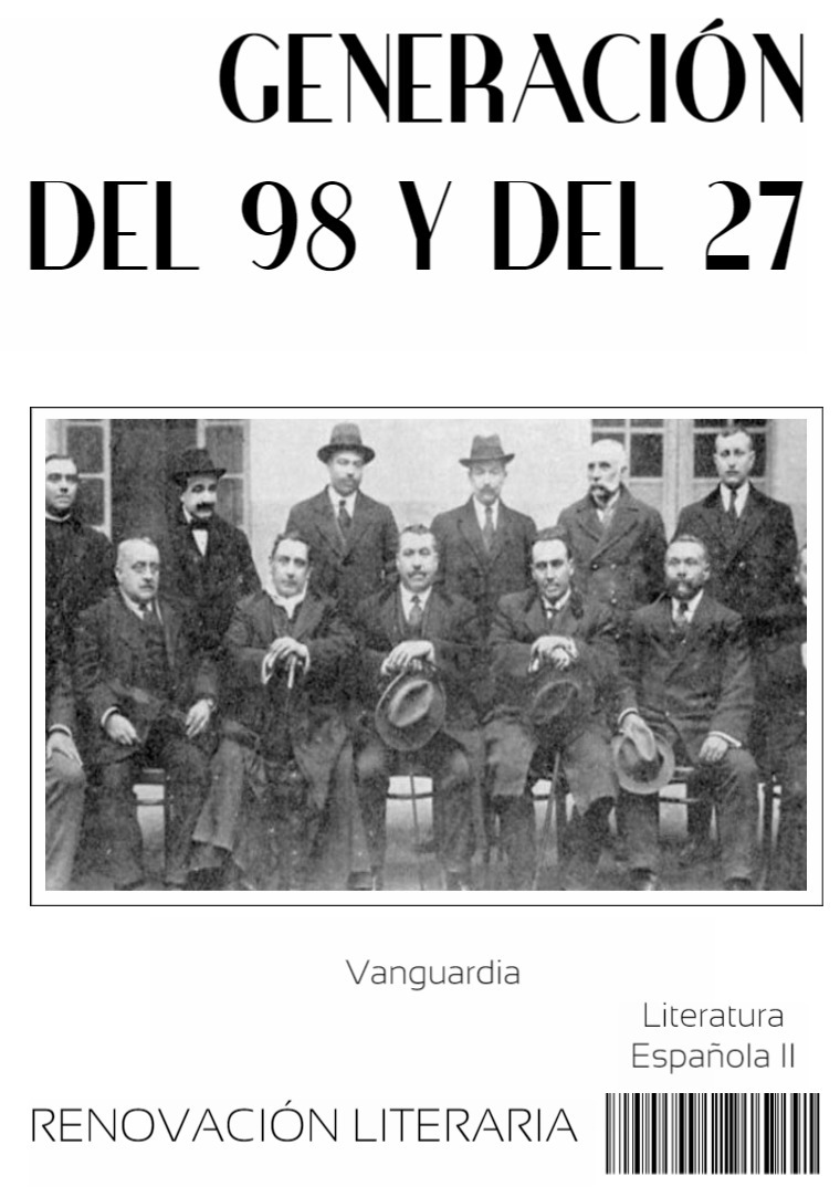 Generación del 98, generación del 27, vanguardista