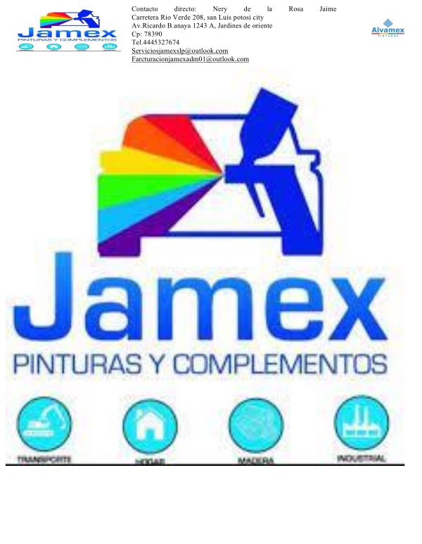 CATALOGO DE PRODUCTOS JAMEX