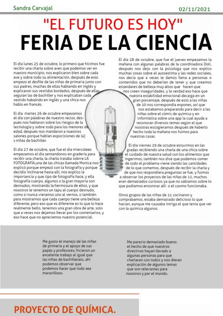 Feria de la ciencia