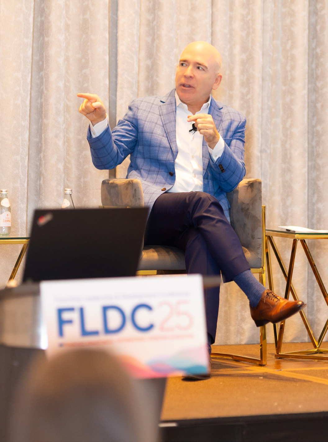 Sean Fitzgerald speaking on the C-suite career path