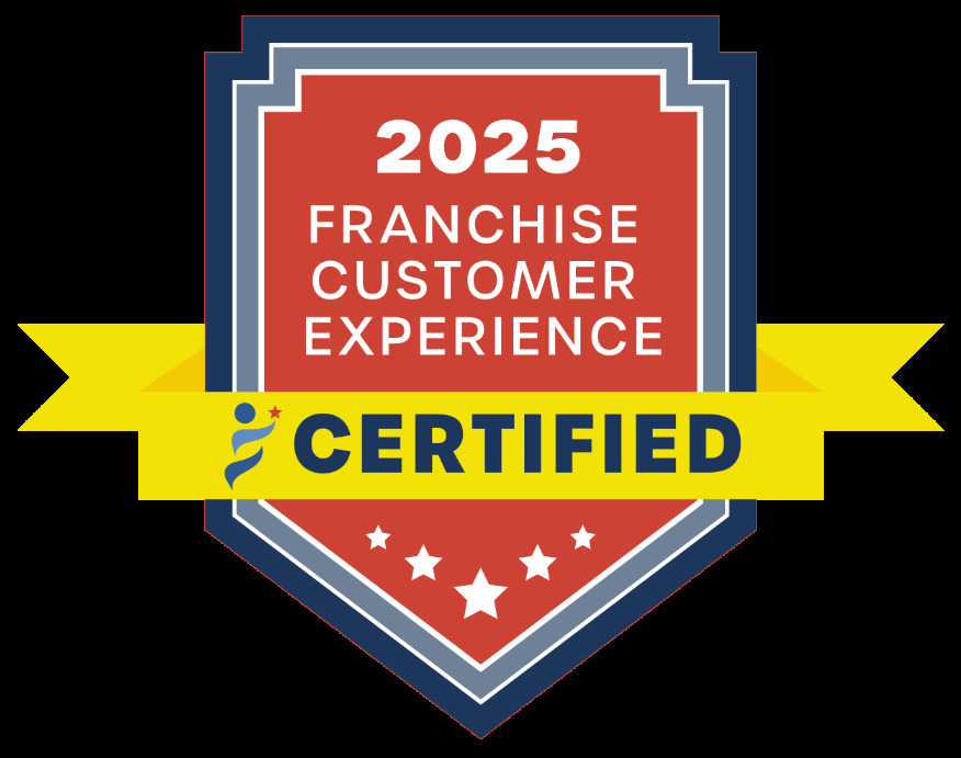 2025 Franchise Customer Experience Certified Badge