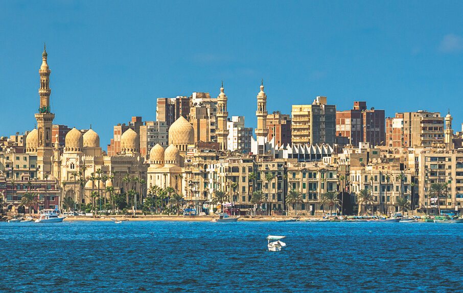 Alexandria port, Egypt