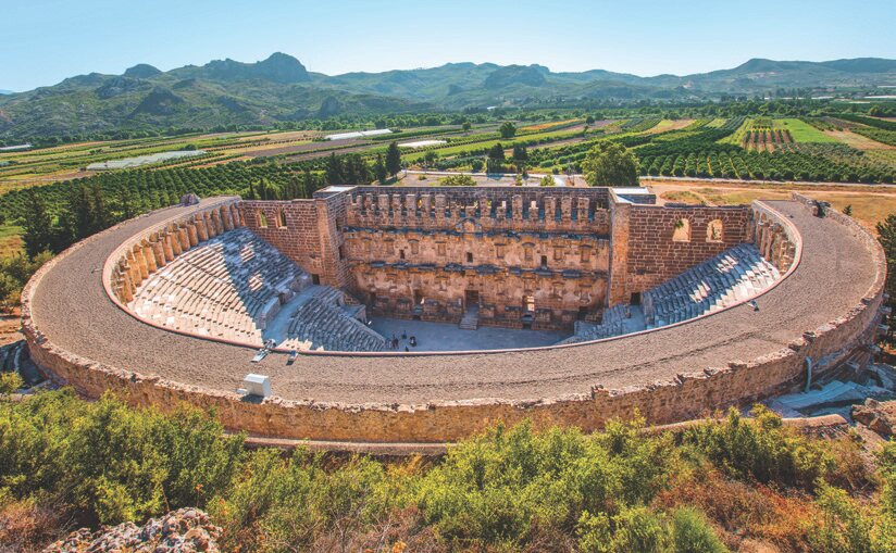 Roman theater, Aspendos