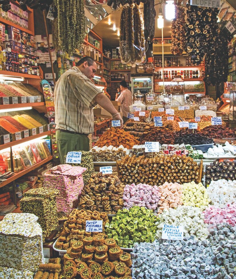 Spice Bazaar, Istanbul, Turkey