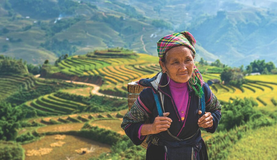 Hmong woman, northern Vietnam