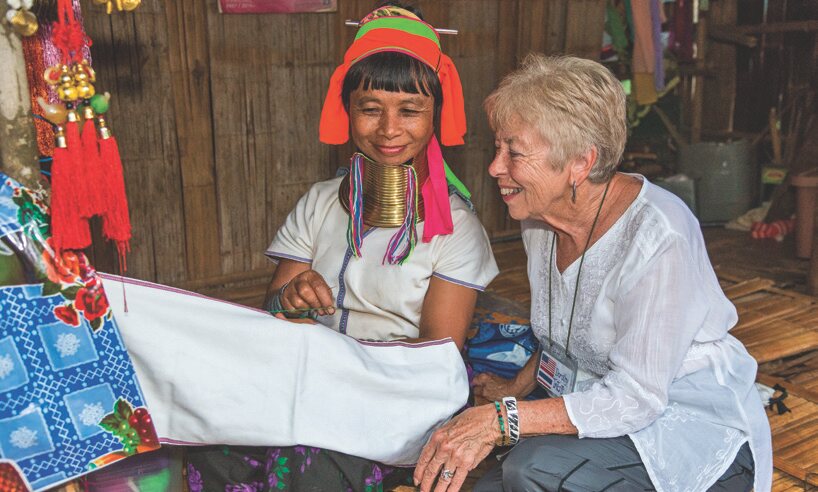 Karen hill-tribe village, Chiang Mai