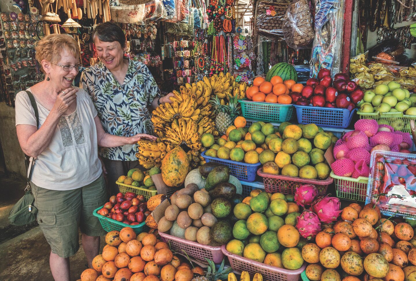 Local market, Java